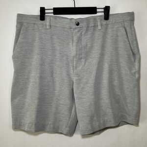 Callaway Golf Chino Shorts Mens Size 38 Gray Heather 9” Inseam Performance